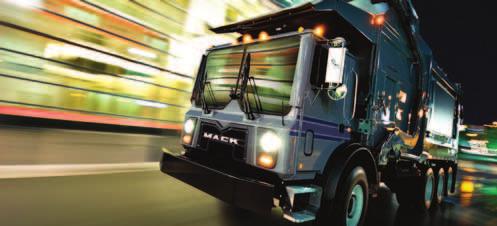 Fuerza que cualquier otra transmisión; las transmisiones Mack Maxitorque ES son una raza aparte. El Mack TerraPro también puede equiparse con la transmisión automática Allison Serie 4500.