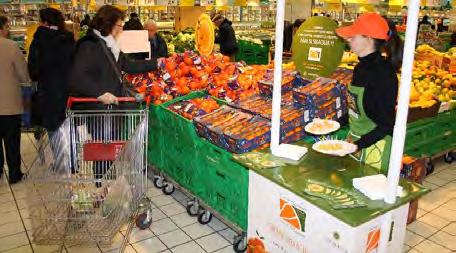 Mercado de Rungis (París), los días 3 y 4 de diciembre E.3. PROMOCIONES PUNTO DE VENTA (5) Mercados mayoristas E.