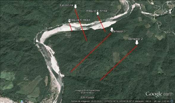 Memoria de análisis para revisar la estabilidad del macizo rocoso en los tajos propuestos para la excavación del canal de desfogue del vertedor de demasías en la presa Santa María, en el río