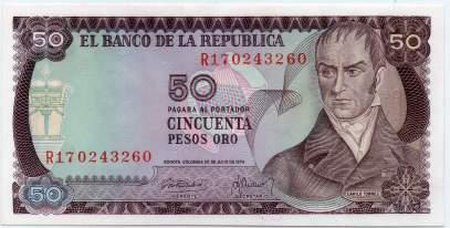 00126235. GM-157-r. E 9 (AU). 200.000 297. Cincuenta Pesos. 20.7.1974.