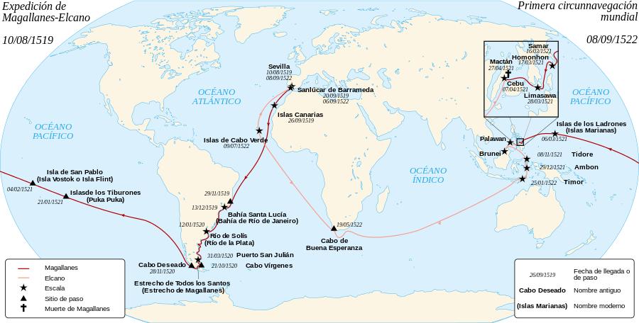 Pasando por Tenerife, arriban a lo que sería Rio de Janeiro el 13 de diciembre, donde son recibidos alegremente por los nativos.