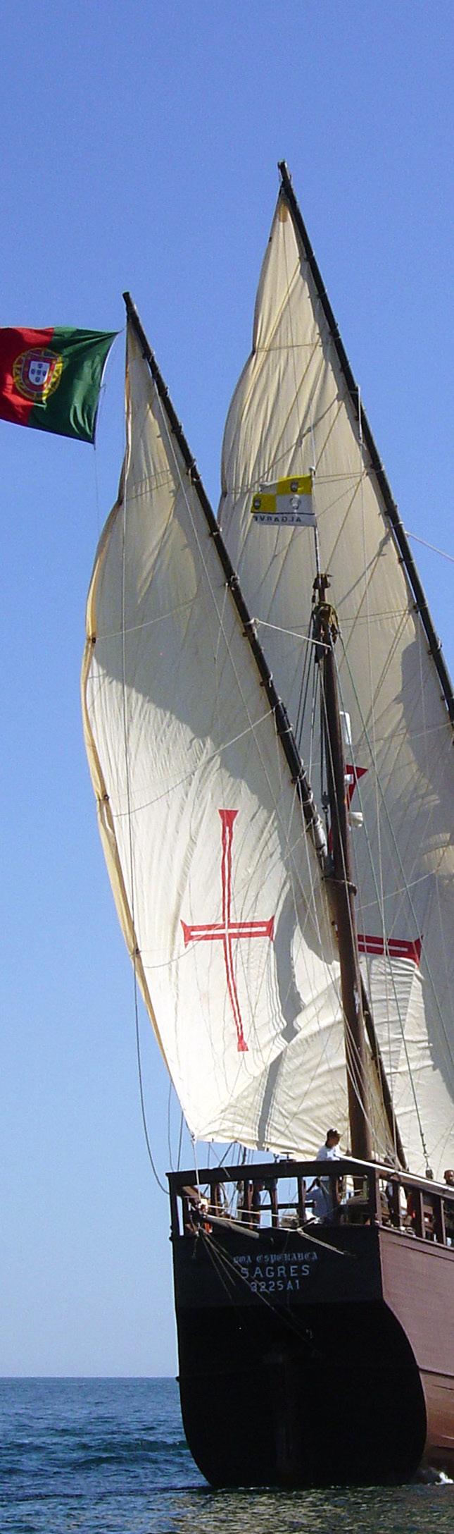 CARABELA BOA ESPERANÇA Réplica de uno de los barcos más célebres de la historia de los descubrimientos marítimos