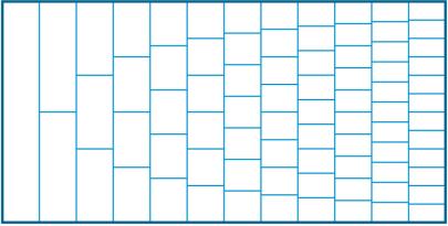 Te daremos una pista: 1. Fíjate bien en los cuadrados en los que está dividido el tangram.