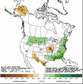 Por como vino el mes de mayo muy seco en el cinturón maicero serán muy difíciles de alcanzar las proyecciones del USDA, a menos que mañana empiece a llover y se revierta el patrón de sequía, que ya