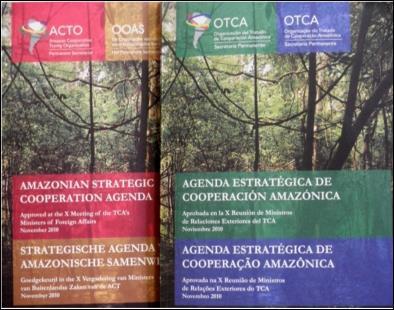 La OTCA trabaja a partir de los acuerdos realizados entre los Países y se tiene como guía de actuación la Agenda Estratégica de Cooperación Amazónica (AECA), instrumento elaborado junto a los Países