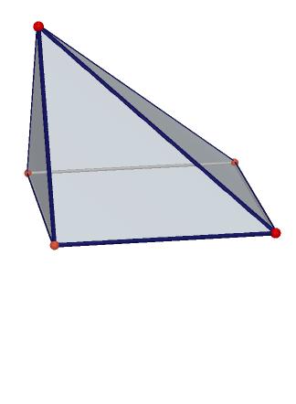 Abril La base de una pirámide es un cuadrado de lado a y una cara lateral es perpendicular a la base y es un triángulo equilátero Determinar el área y el volumen de la pirámide Sea la pirámide ABCDS