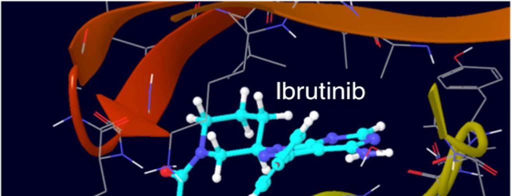 Ibrutinib: A First-in-Class Inhibitor of BTK Forms covalent bond with