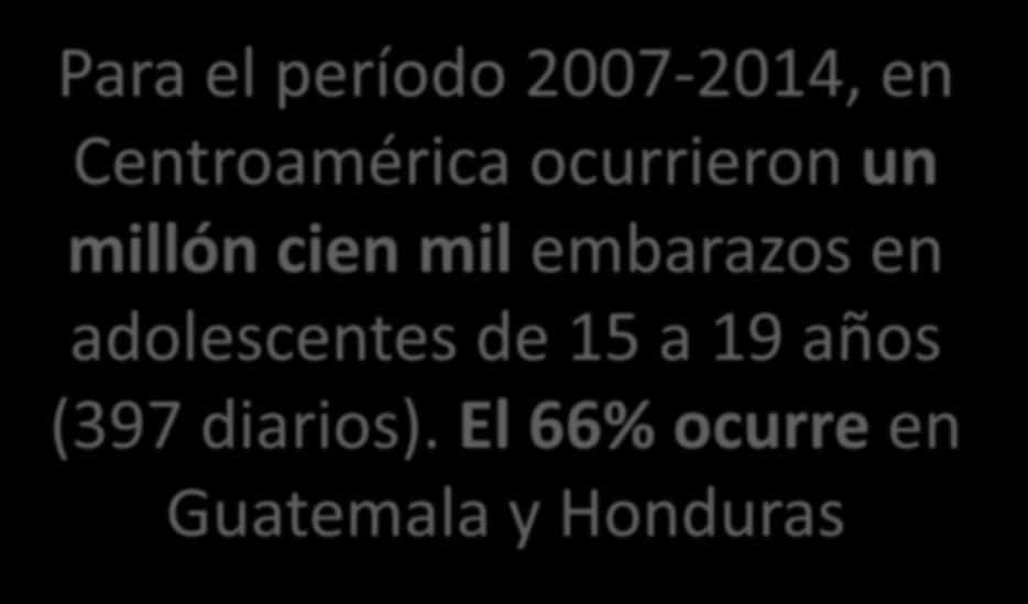 El 66% ocurre en Guatemala y Honduras Fuente: Icefi/Plan