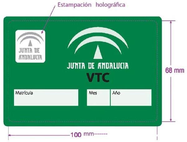 Así, Andalucía publicó la Orden de 31 de marzo de 2017, por la que se regula el uso de un distintivo obligatorio para los