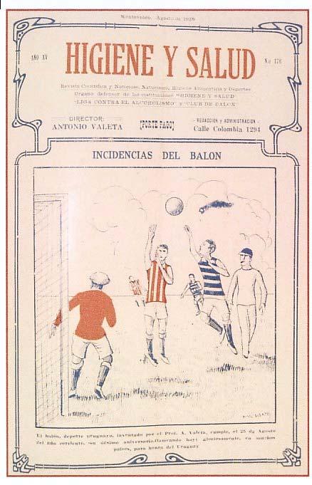 La llegada del reglamento de handball de campo alemán (feldhandball) en 1926, había desatado en Uruguay una polémica por la