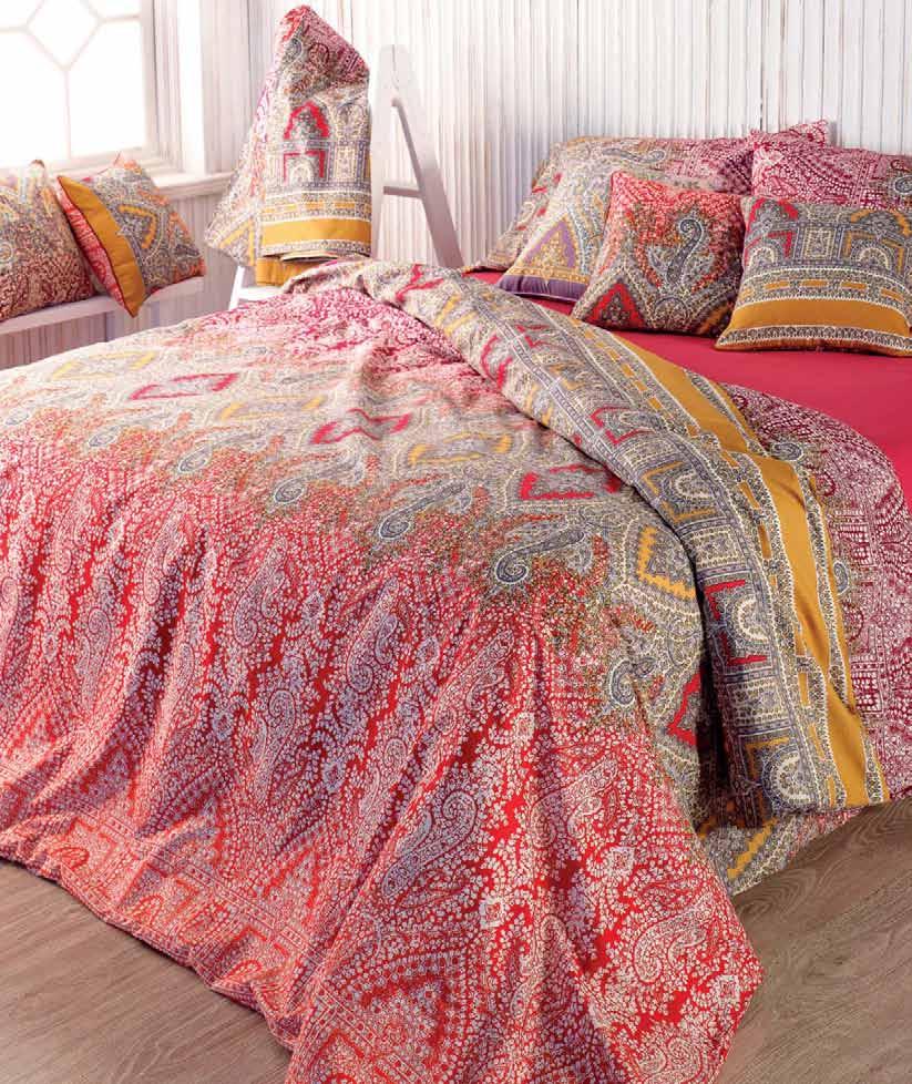 -30% Coordinado de cama estampado Granfoulard Bellagio, 100% algodón, 150 cm: Funda nórdica, 224 156,80 ; Copriletto, 217