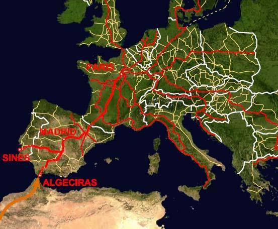 1. El Eje 16: Un proyecto para Europa II Encuentro Internacional sobre la Travesía Ferroviaria por el Pirineo Central El Eje 16 será