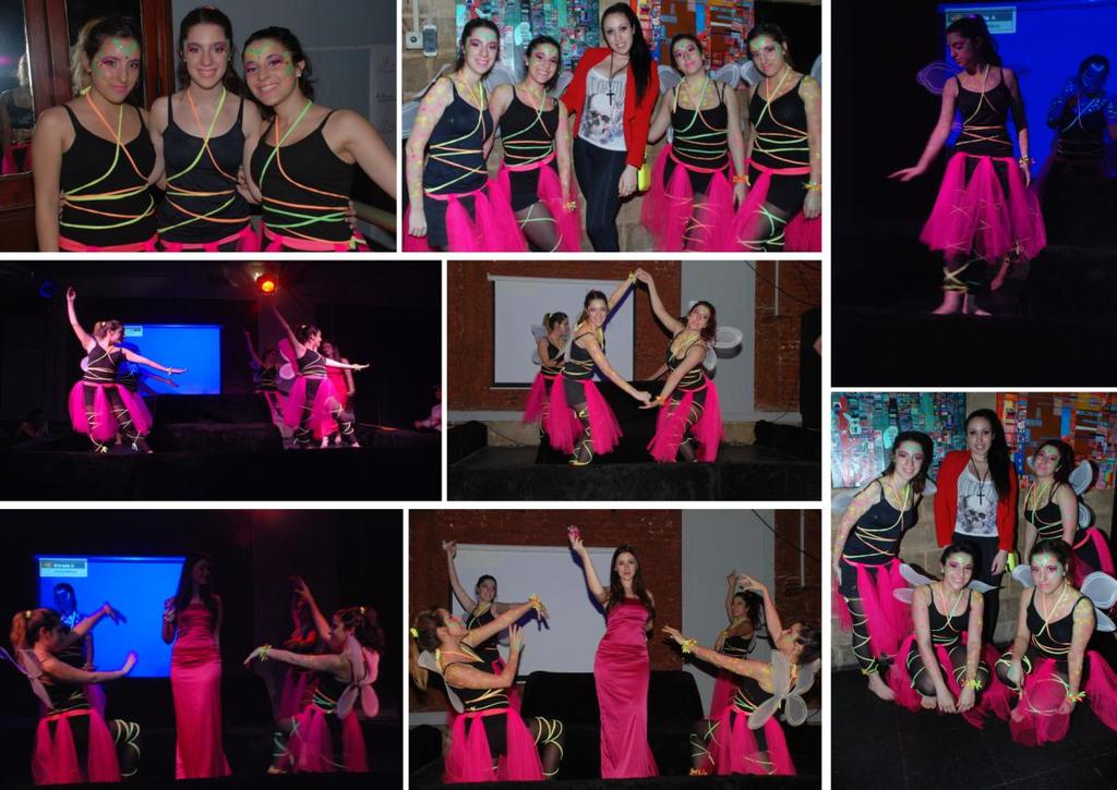 BAILE DE LIBÉLULAS Se contrataron 4 chicas para realizar el baile de libélulas y que además interactuarán durante el evento.