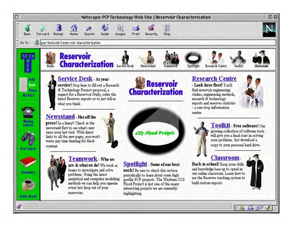 LO VIEJO: 1996-2000 Intranet NETSCAPE 1989 Qué ofrecía la intranet al usuario final?