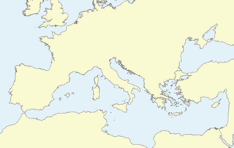 La contribución del Mediterráneo a una logística más eficiente Potencialidad fachada sur de Europa LHV ROT ANW BRE HAM El Mediterráneo como alternativa al Norte de Europa Tráficos Europa-Asia que se
