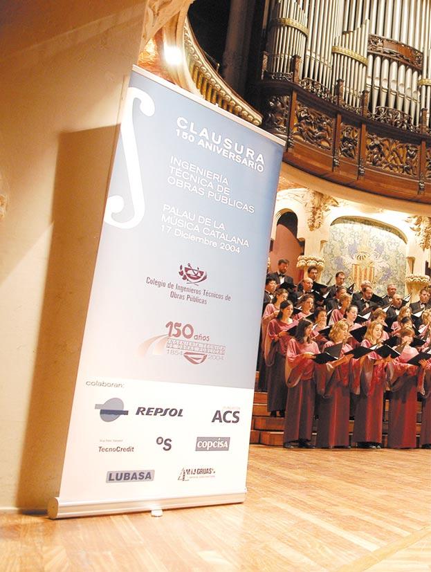 Después de un año de incesante actividad, el pasado día 17 de diciembre, tuvo lugar la Clausura del 150 Aniversario de la Profesión en un brillante acto celebrado en el Palau de la Música Catalana,