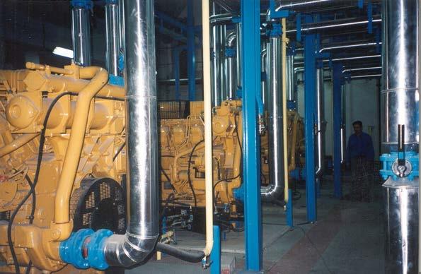 Sala de motores de una planta de cogeneración 3.2- Energías renovables Galicia es una región rica en recursos energéticos renovables.