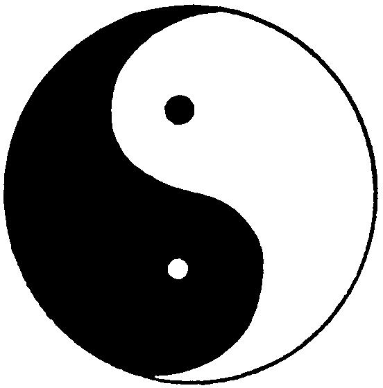 y de lo Genérico El bucle circular es un círculo cosmogónico simbólicamente torbellinario por la S interior que a la vez separa y une el ying y el yang La figura no se forma a partir del centro, sino