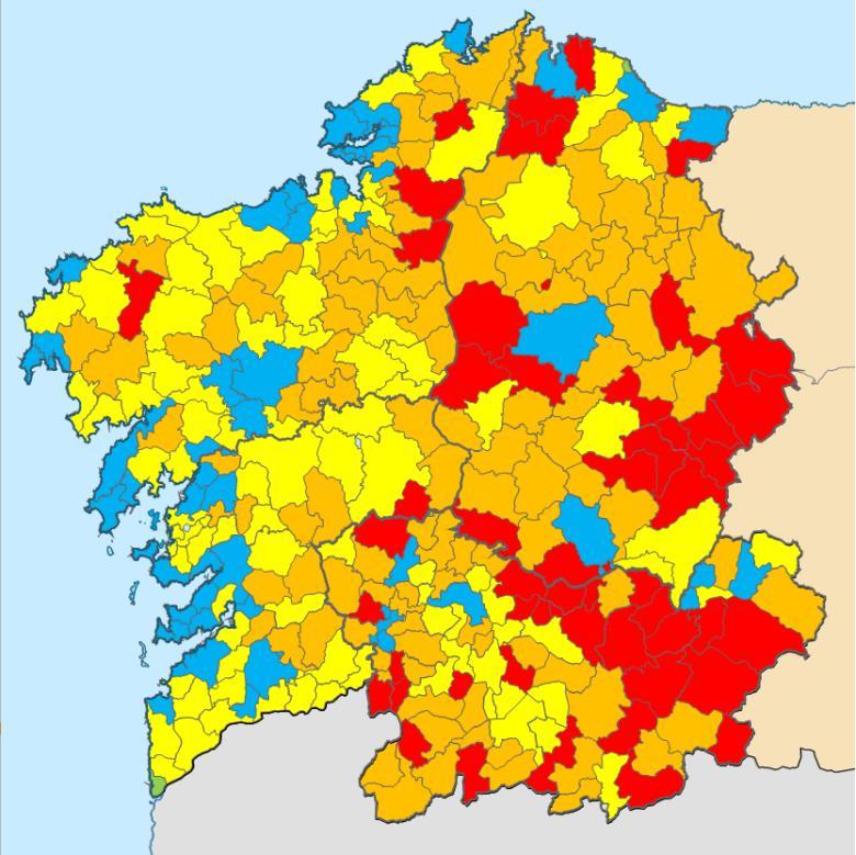 Logros acadados banda larga Avances na cobertura de banda larga nos concellos galegos