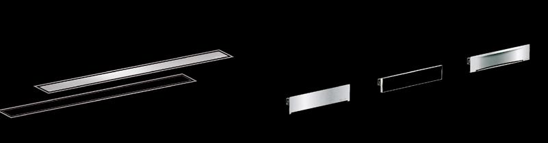Contenido Linearis Compact/Comfort canales de ducha Cubierta de acero inoxidable reversible para el recubrimiento con el mosaico Desagües de pared Scada con o sin luces LED Tapas inox Tapas Invisible