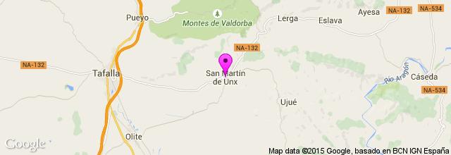 San Martín de Unx La población de San Martín de Unx se ubica en la región Navarra de España.