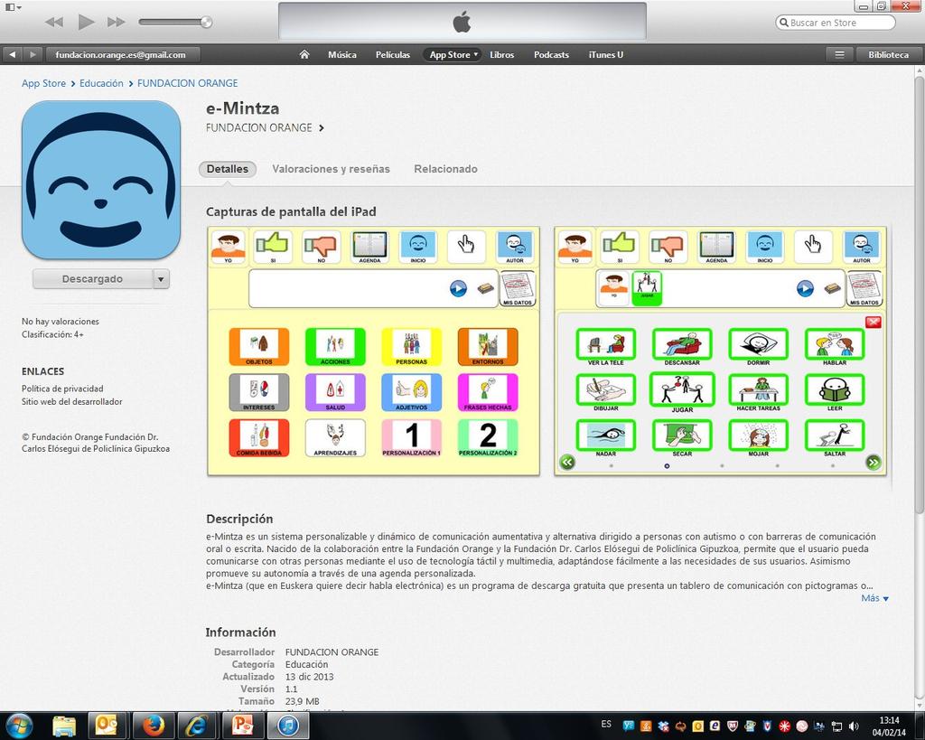 Proceso de instalación Para poder instalar e-mintza en tu ipad tienes que ir a la tienda de aplicaciones de Apple Apple Store,