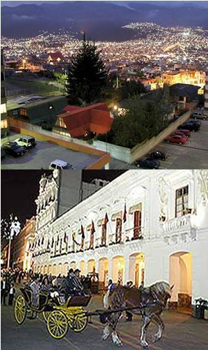 MUNICIPIO DEL DISTRITO METROPOLITANO DE QUITO Quito, ciudad moderna y colonial Extensión: 12 000 kilómetros cuadrados Altura sobre el nivel del mar: 2 800 metros. 2`380.000 h.