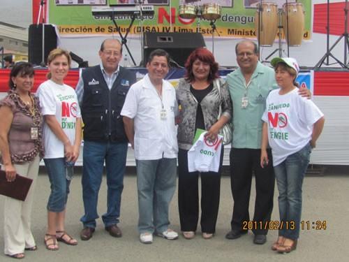 2 Dirección de Salud IV Lima Este, reunió a las más altas autoridades del sector y ediles de la Jurisdicción de Jicamarca anexo 8, Santa María de Huachipa y Lurigancho Chosica y a la Alcaldesa