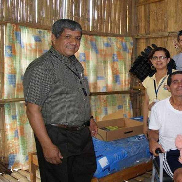 Misión solidaria Manuela Espejo Ubicación Provincia de Zamora Chinchipe. Descripción 10 mil visitas realizadas por los especialistas y médicos de la misión.