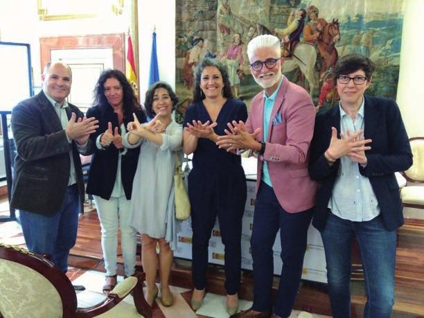 El 4 y 5 de junio los representantes de Euskal Gorrak participaron en la Asamblea General Ordinaria de la CNSE en Madrid.