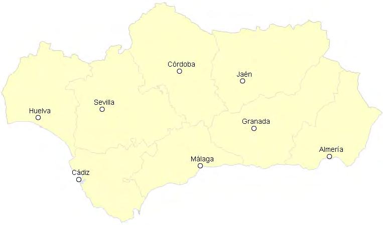 Población menor de 18 años residente en Andalucía La distribución de la población menor de edad entre las provincias andaluzas cuenta con Sevilla como la provincia con una mayor proporción de chicos
