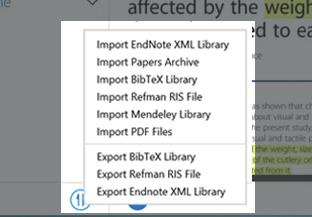 www.mendeley.com Cómo migrar de Papers a Mendeley Para importar su biblioteca de Papers a Mendeley Desktop, primero deberá exportar sus referencias a un archivo Refman RIS. 1.