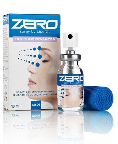Disop Zero Spray Spray ocular con liposomas sin conservantes.