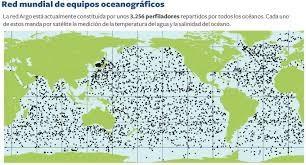 Observaciones marinas Sobre los océanos las observaciones provienen de barcos, boyas fijas y boyas a la deriva.