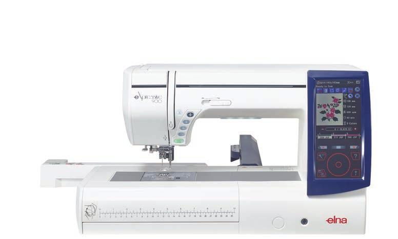 Garantía y servicio: La gran reputación de Elna fue establecida en 1940 con la producción de su primera máquina de coser.