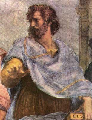 TEMA 4: ARISTÓTELES (384-322 a. C.) Imagen de Aristóteles. Escuela de Atenas de Rafael. 1. CONTEXTO HISTÓRICO: S. IV a. de C.