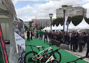 EbrohTeam y Fantic Madrid acudieron a la cita mostrando algunos de los modelos de e-bikes de Fantic y Ebroh.