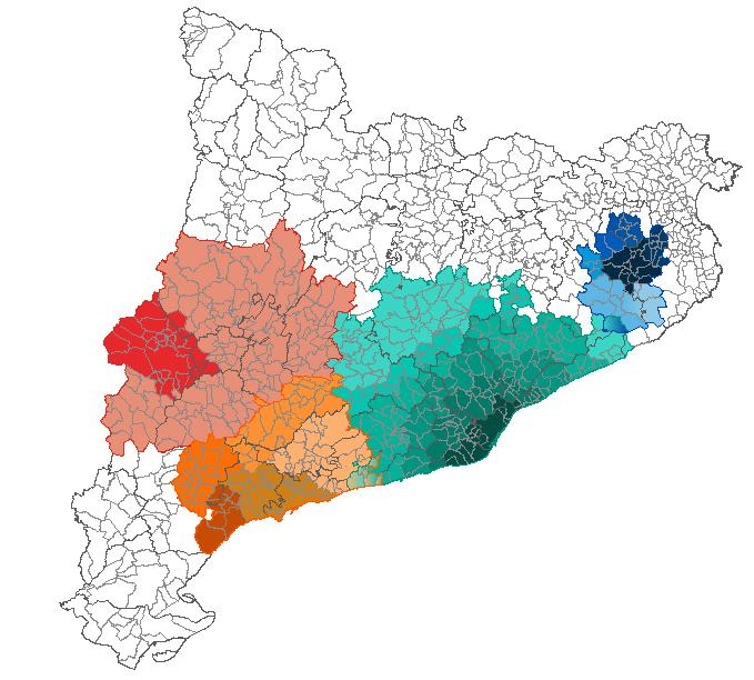 Dades bàsiques segons els àmbits integrats tarifaris Dades globals a Catalunya Any Dades globals de Catalunya Dins del sistema tarifari integrat (*) Població (habitants) 7.539.618 6.