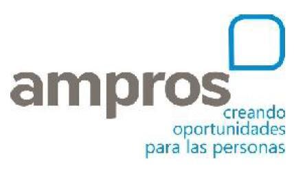 AMPROS Página web organización: www.ampros.org Dirección postal: c/ Nicolás Salmerón, 1. 39009 Santander. Cantabria.