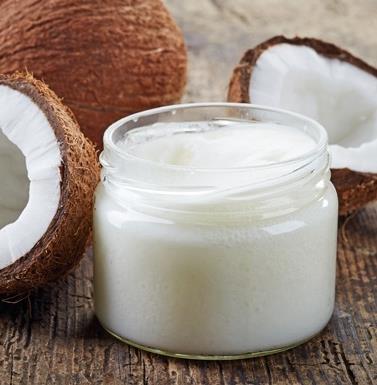 Aceite de coco Virgen La carne fresca del coco es deshidratada molida y prensada en frío. De esta manera, se sustrae el aceite del coco.