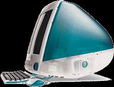06/05/1998 Jobs moderniza la línea de productos Apple y produce ordenadores imac con grandes diseños