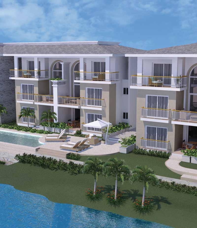 Lake Village Hermosos apartamentos de 2 y 3 dormitorios, ubicados en Cocotal Golf & Country Club, una de las urbanizaciones más exitosas en el área de Punta Cana.