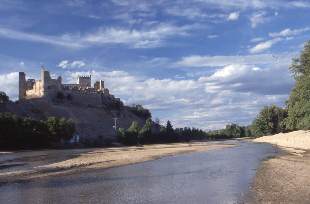 Río Alberche por el S de Escalona, Toledo.