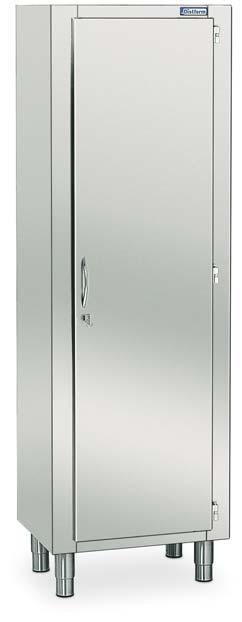 Estantes regulables en altura Todos los armarios de limpieza, incluyen cerradura * x 450 x 900