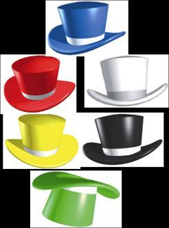 PRIMERA FASE Taller de creatividad: técnica de los 6 sombreros (Junio 2010).