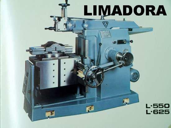 4. Limadora Es una máquina que mediante el movimiento horizontal alternativo de la herramienta va produciendo una superficie plana, o bien va generando ranuras paralelas sobre la pieza a trabajar.
