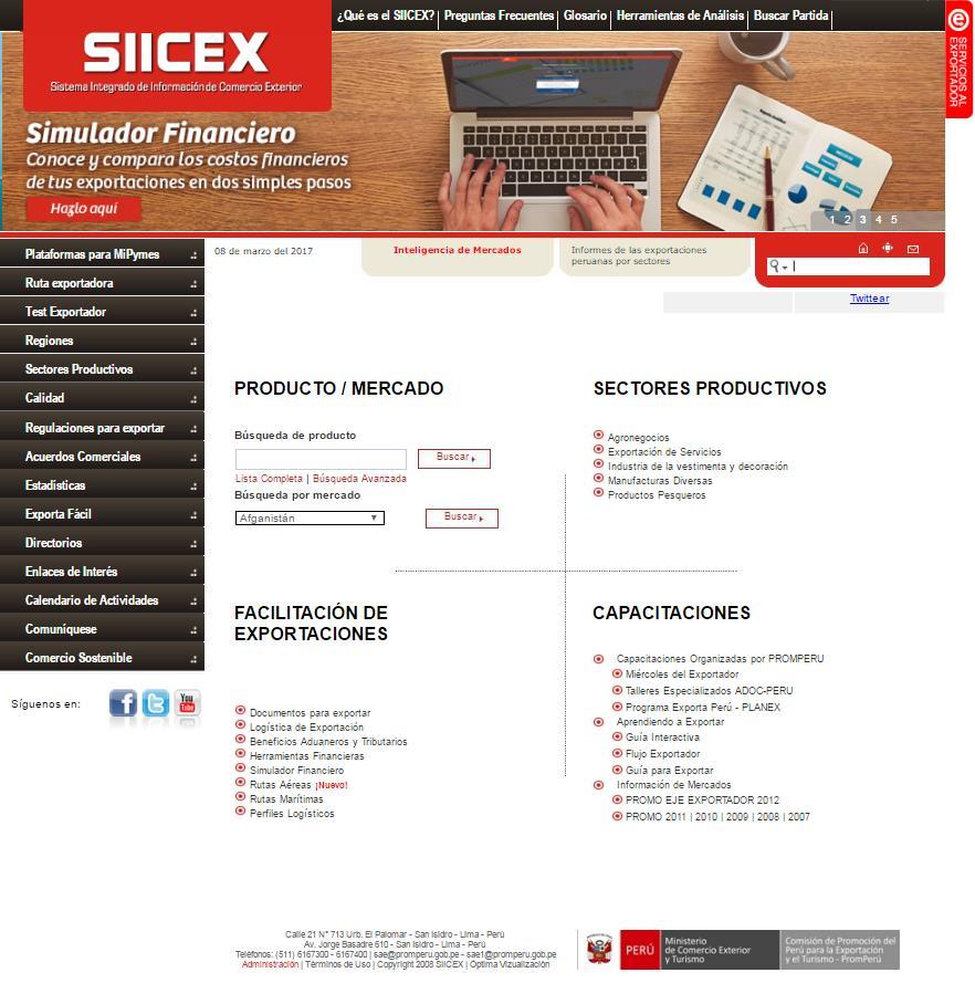 SIICEX / www.siicex.gob.