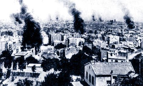 Texto nº6. MOCIÓN DE LA ASAMBLEA OBRERA DE TARRASA. (21 de julio de 1909) Considerando que la guerra es una consecuencia fatal del régimen de producción capitalista.