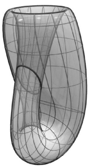 94 Homeomorfismos o geometría del caucho Figura 65: Botella de Klein Una de las construcciones más famosas en cuatro dimensiones es el hipercubo algo como un cubo de cubos el cual fue imaginado en