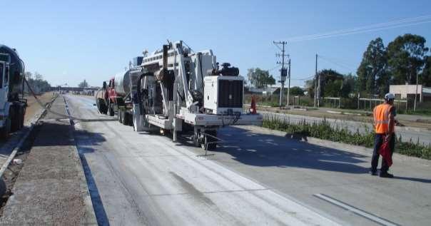 Algunos antecedentes de aplicación Esta técnica se encuentra ampliamente difundida en los Estados Unidos, donde en promedio más de 12 millones de metros cuadrados de pavimento se pulen cada año.